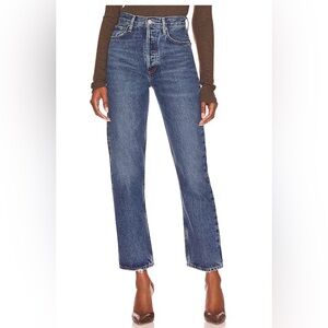 NWT. AGOLDE 90's Pinch Waist in Range